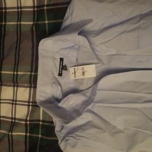 Two express perfomance button up dress shirt new with tags size slim small
